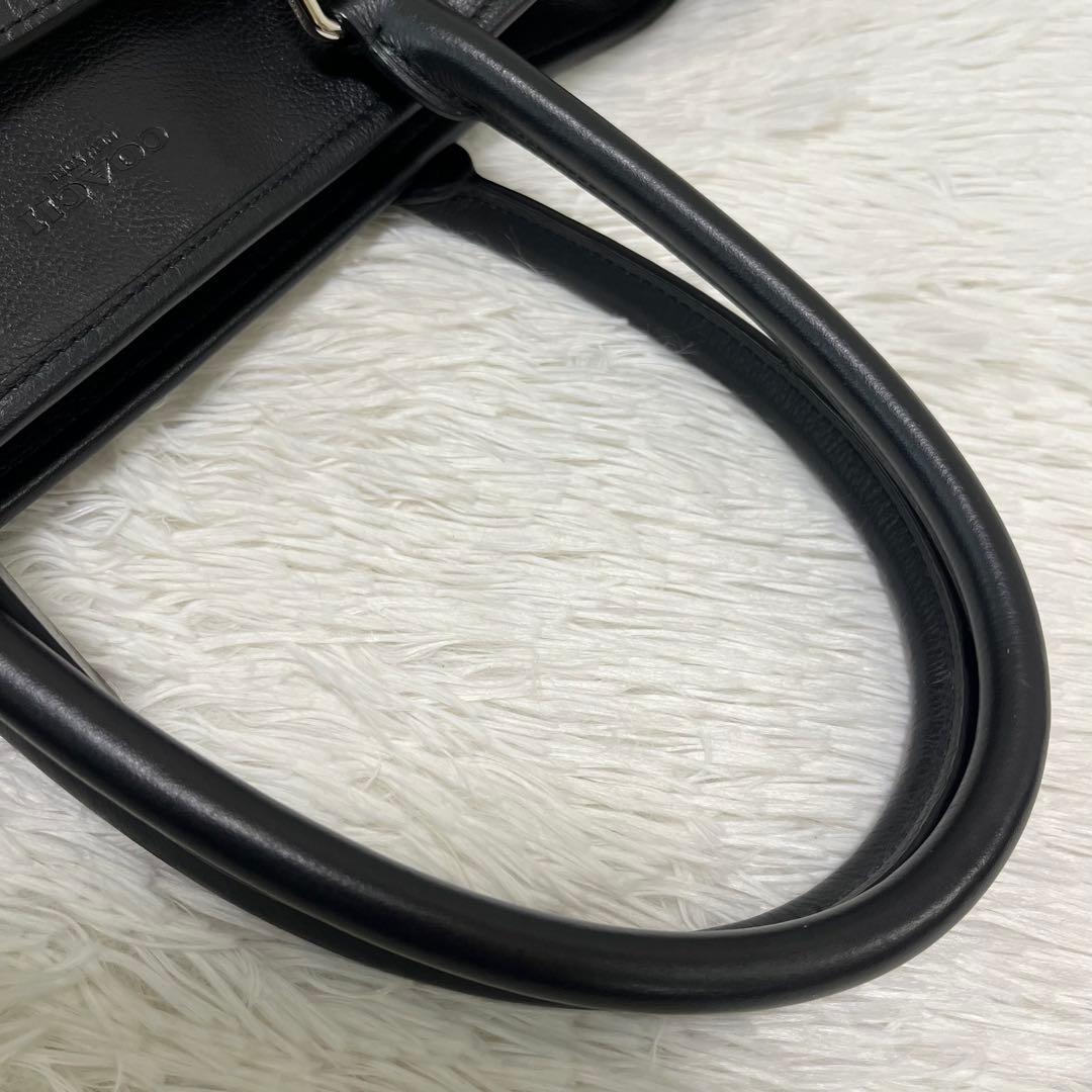 コーチ 2way トートバッグ ブリーフケース メトロポリタン 大容量