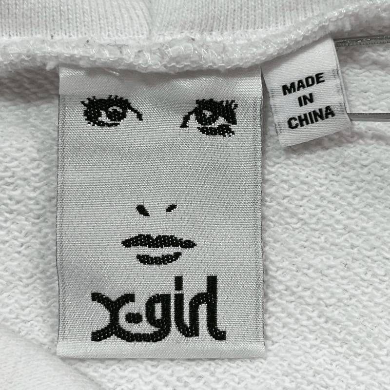 1586 ヒステリックグラマー エックスガール コラボ パーカー グラフィック