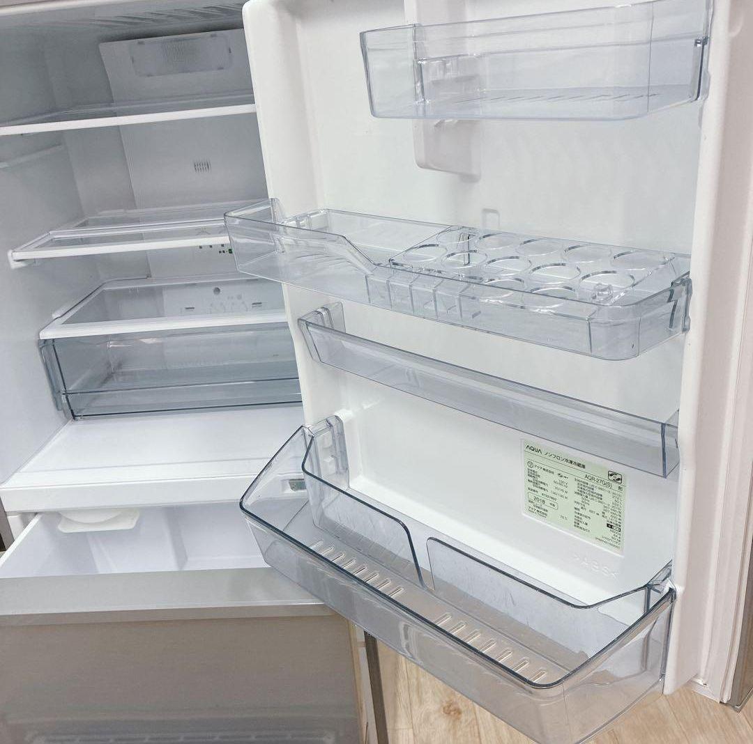 ◇大阪府 神戸市 配達料無料！動作保証5ヶ月！◇AQUA◇272L冷蔵庫◇右開き