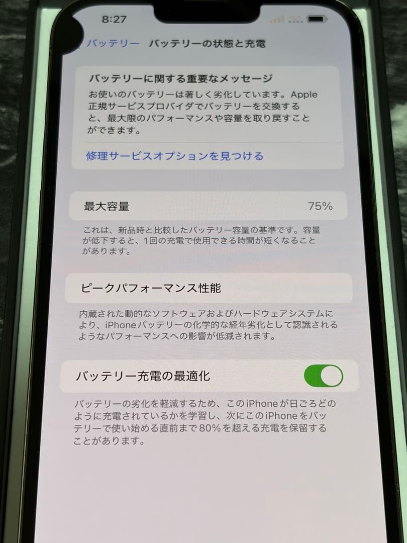 Apple iPhone 13 Pro Max 256GB グラファイト