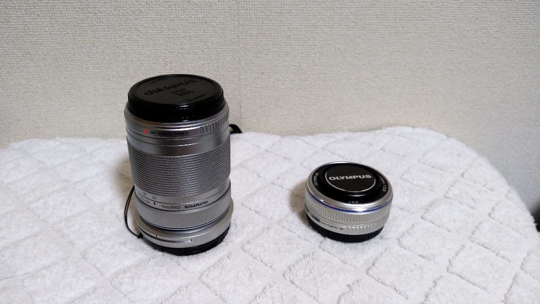 オリンパスM.ZUIKO レンズ２本セット 40-150mm/17mm