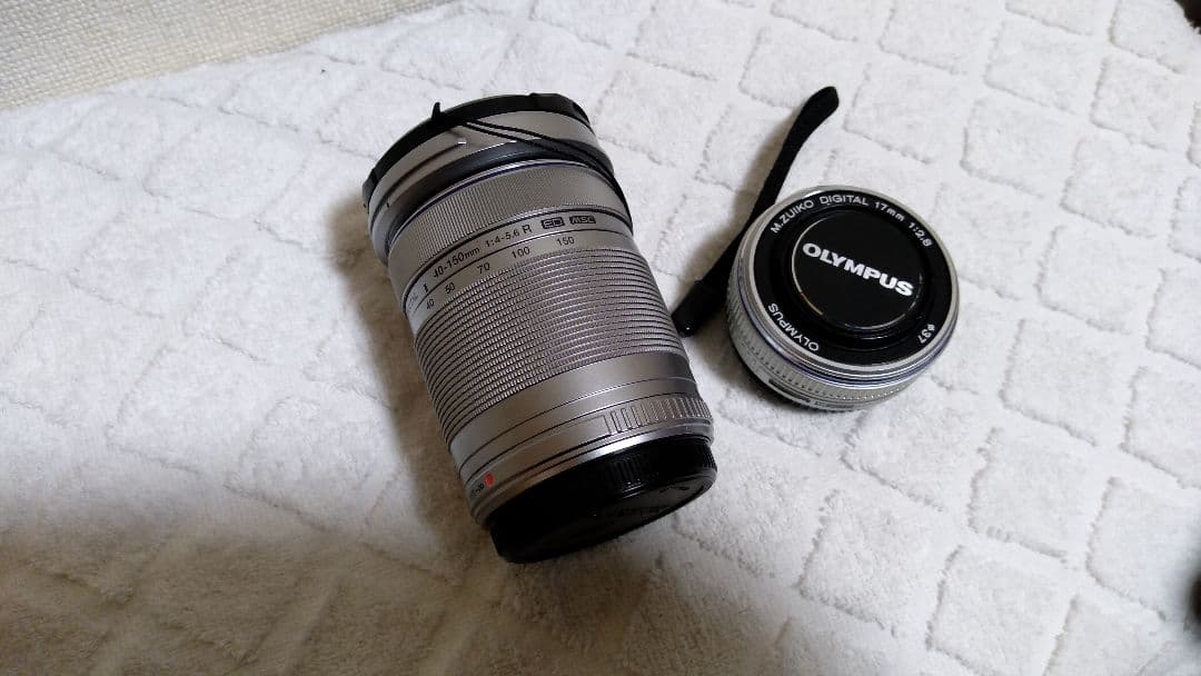 オリンパスM.ZUIKO レンズ２本セット 40-150mm/17mm