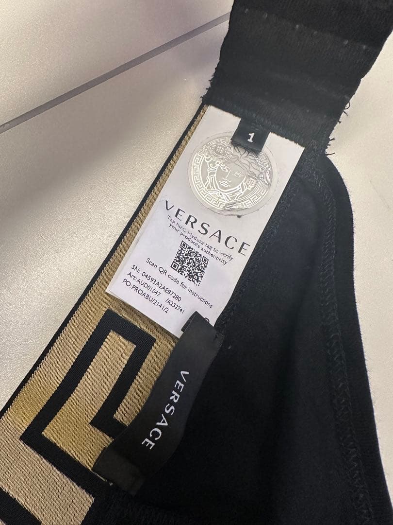 新品 Versace ブラトップ 下着 ヴェルサーチ