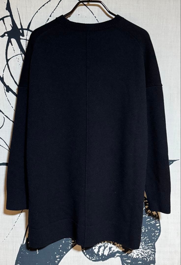 ADORE アドーア ウールカシミヤトップス ブラック ニット