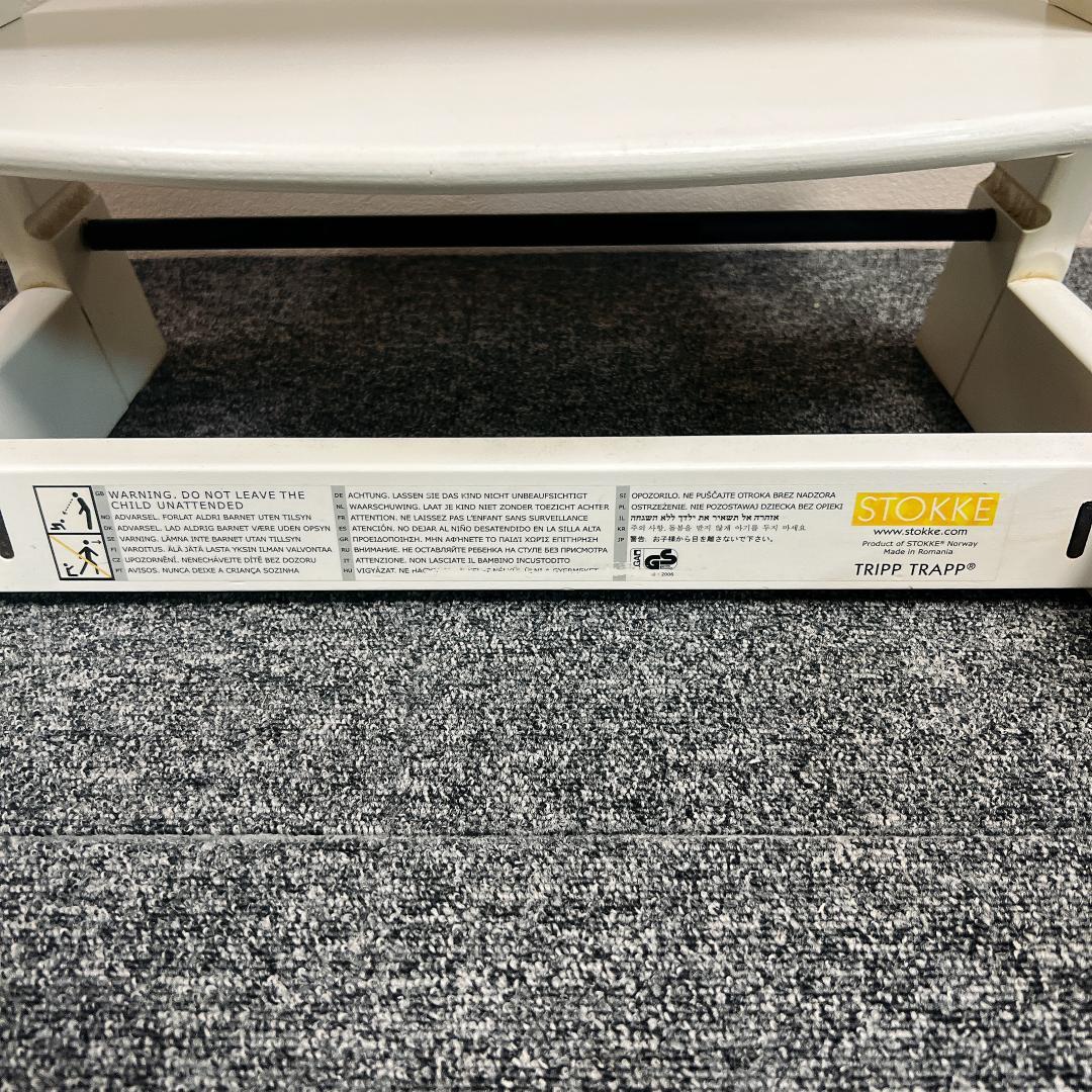 STOKKE　トリップトラップ　ホワイト　シリアル5