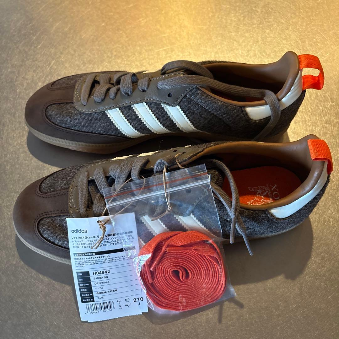 アディダス オリジナルス サンバ フォックス ブラザーズ