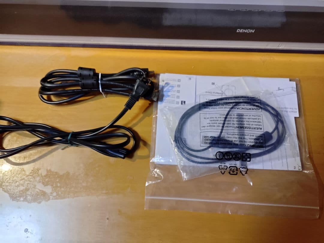 DENON DHT-S216 スピーカー ブラック