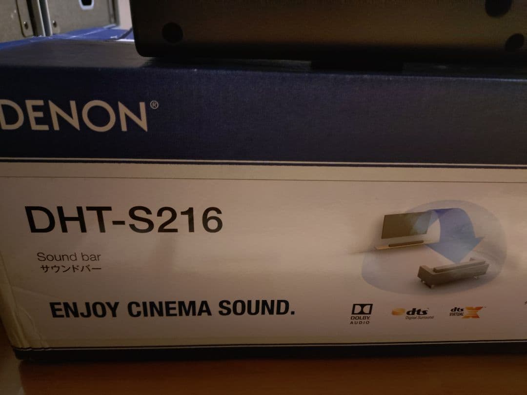 DENON DHT-S216 スピーカー ブラック