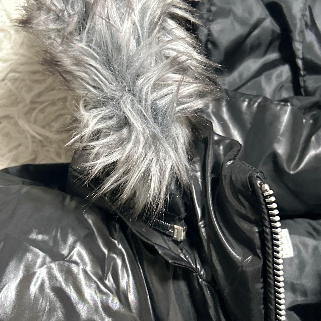 【2457】✨美品✨ 00s 【Archive】 y2k ファージャケット　光沢