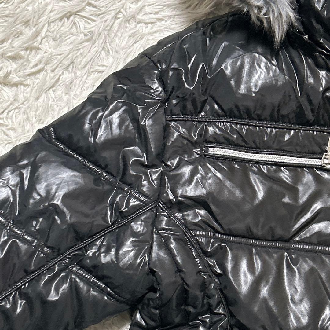 【2457】✨美品✨ 00s 【Archive】 y2k ファージャケット　光沢