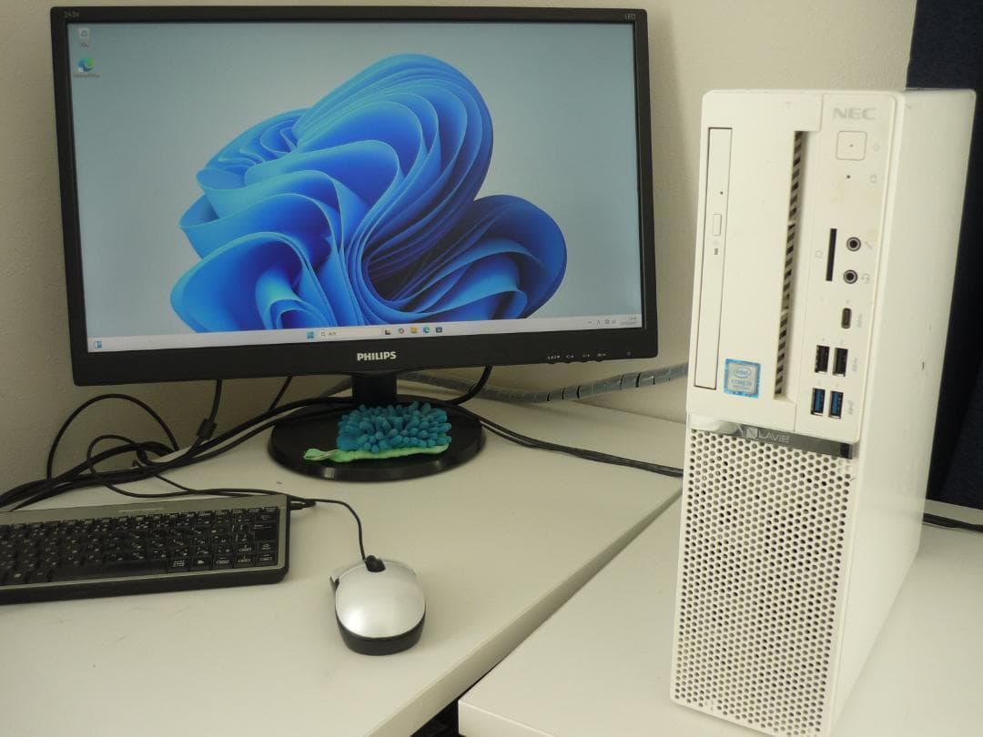 Windowsデスクトップ NEC LAVIE Direct i5-9500T 8GB/SSD120GB