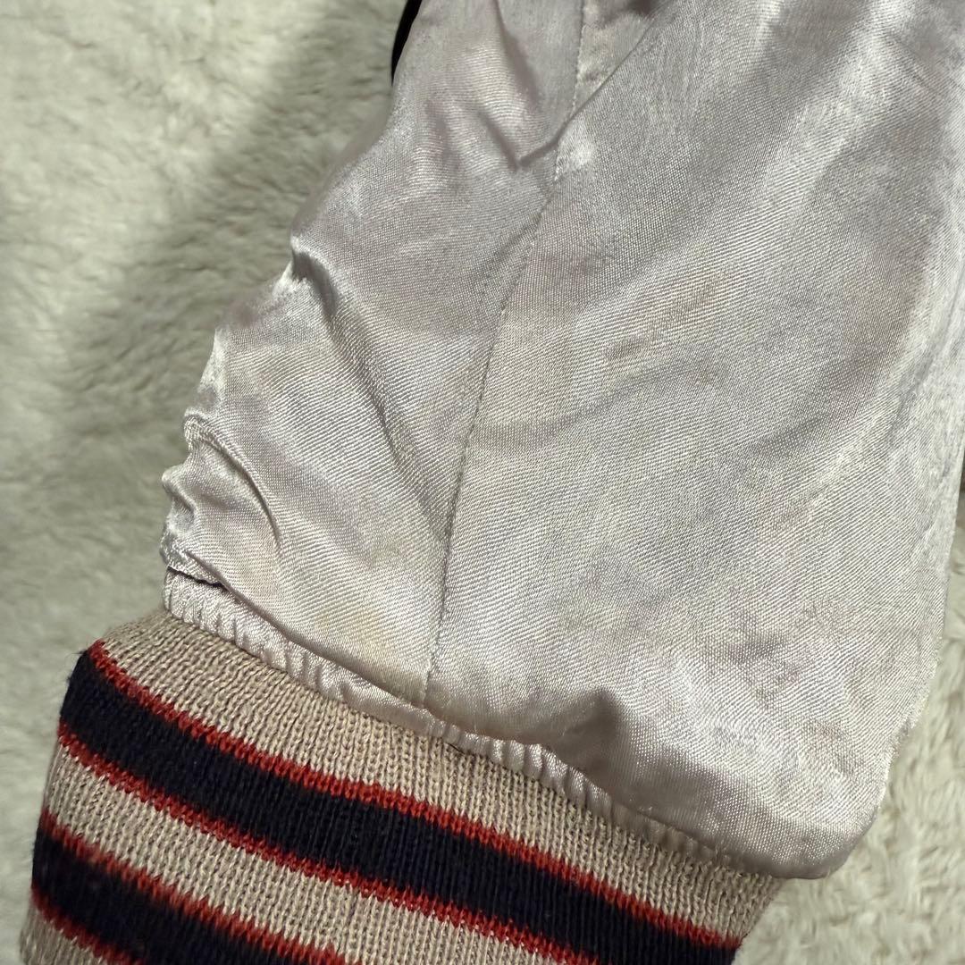 ヒューストン 別珍 リバーシブル スカジャン L 豪華刺繍