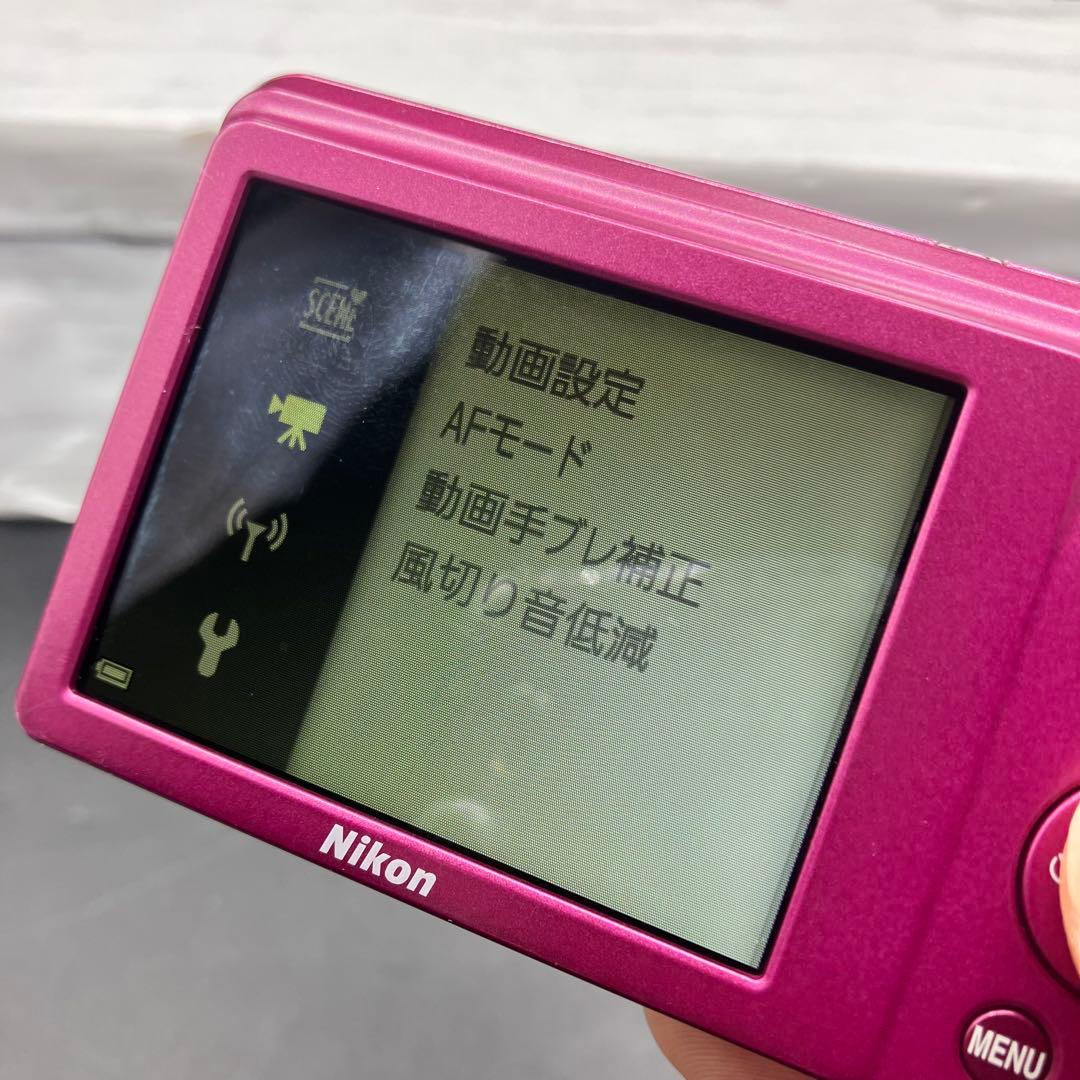 ニコン Nikon クールピクス COOLPIX S3700 ピンク