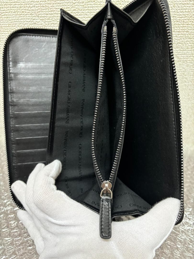 Z*A様 GIORGIO ARMANI 長財布 M1121a