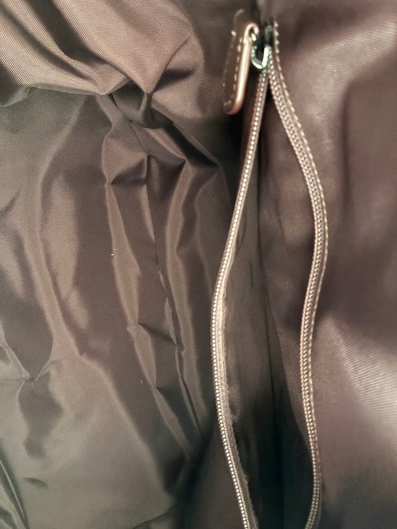 COACH ダークグレー トートバッグ