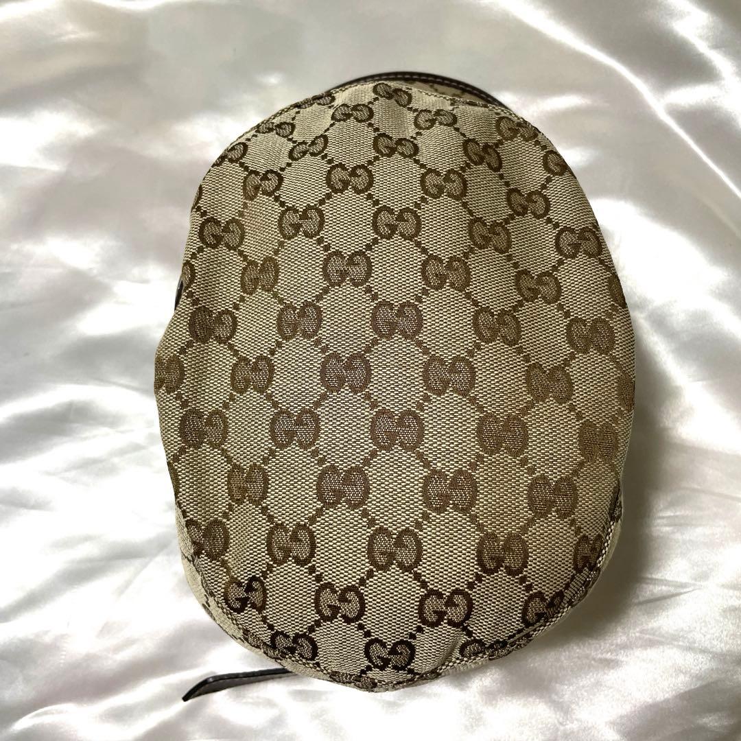 希少　XLサイズ　GUCCI グッチ　GGキャンバス　ワークキャップ　イタリア製