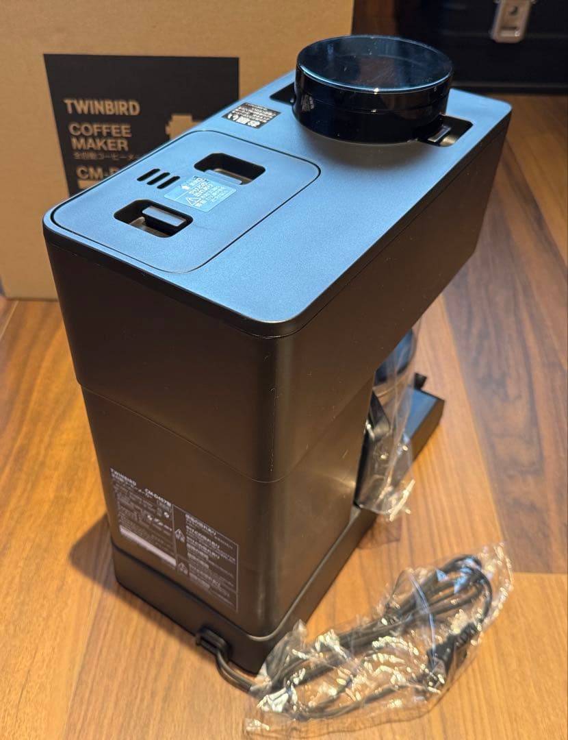 新品同様ツインバード　TWINBIRD　コーヒーメーカー CM-D457B