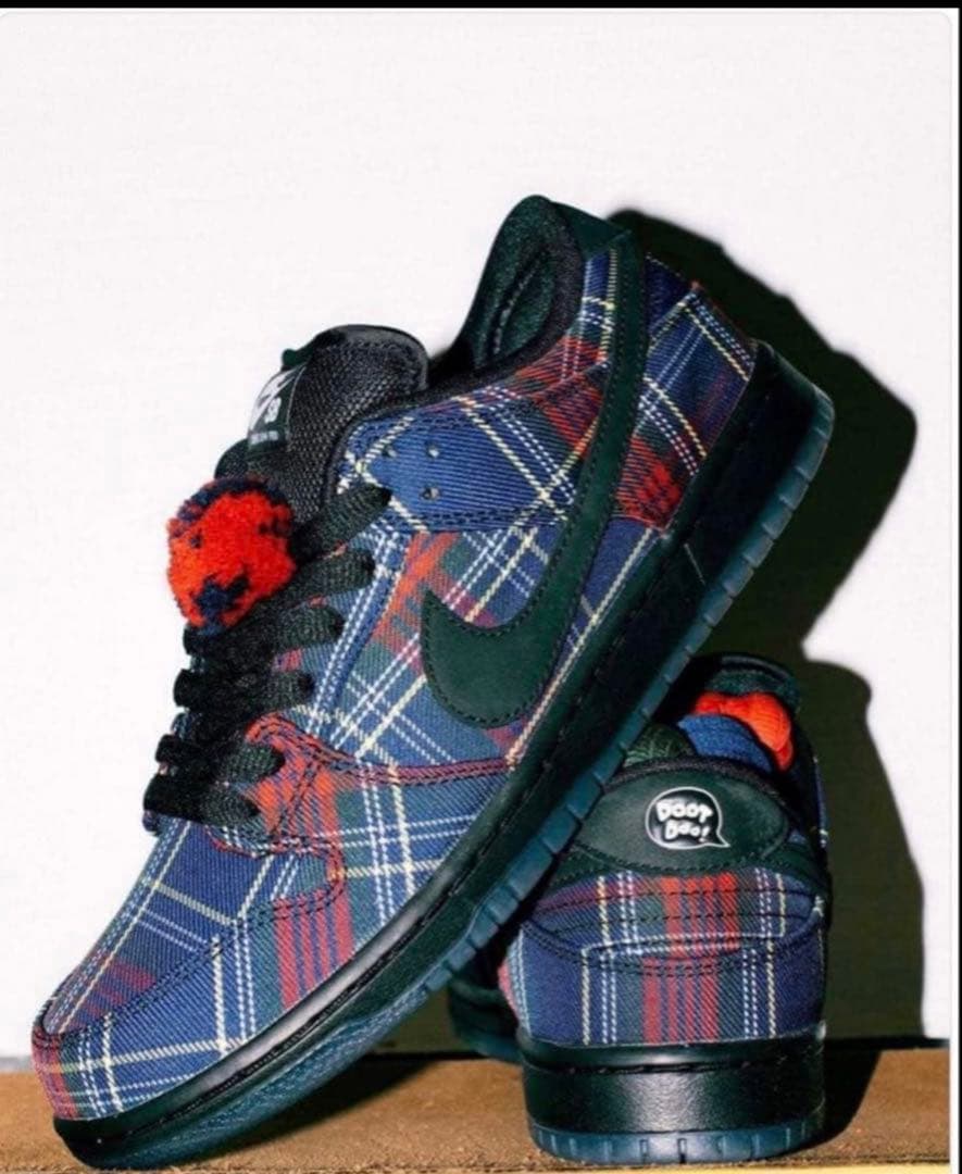 Nardwuar × Nike SB Dunk Low Pro Tartan