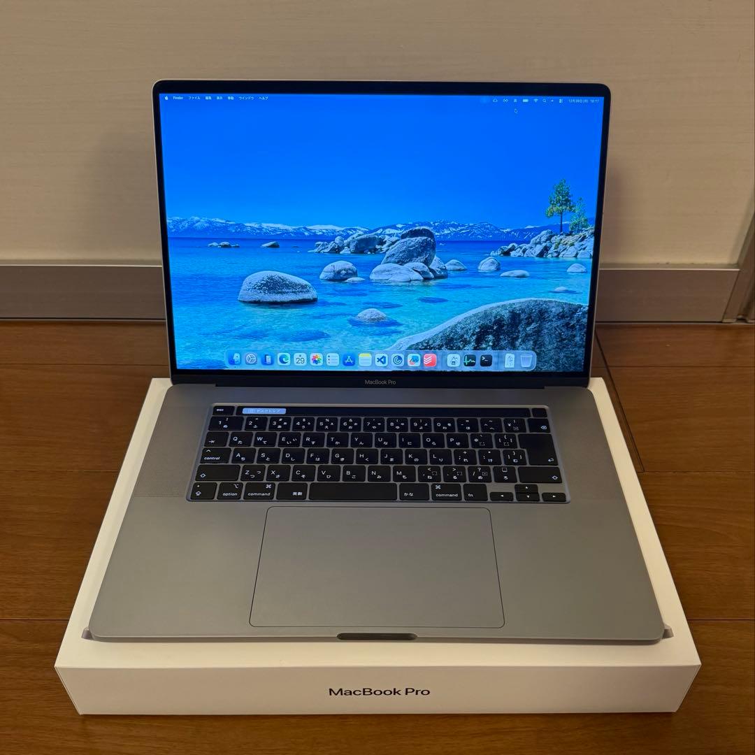 MacBook Pro 16インチ 2019 i9/32GB/1TB