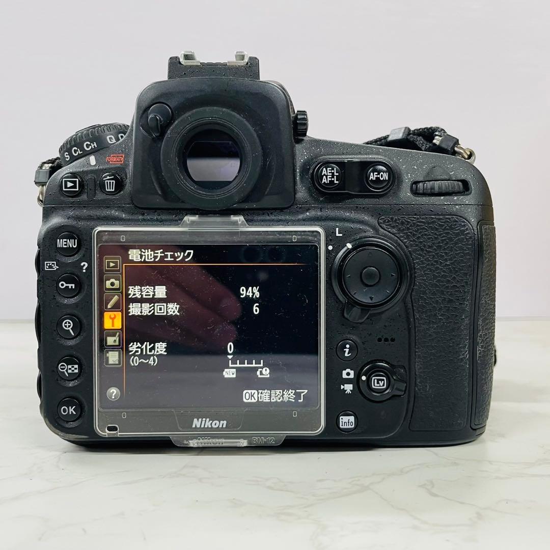 Nikon D810 ボディ ショット数707回 WW1508