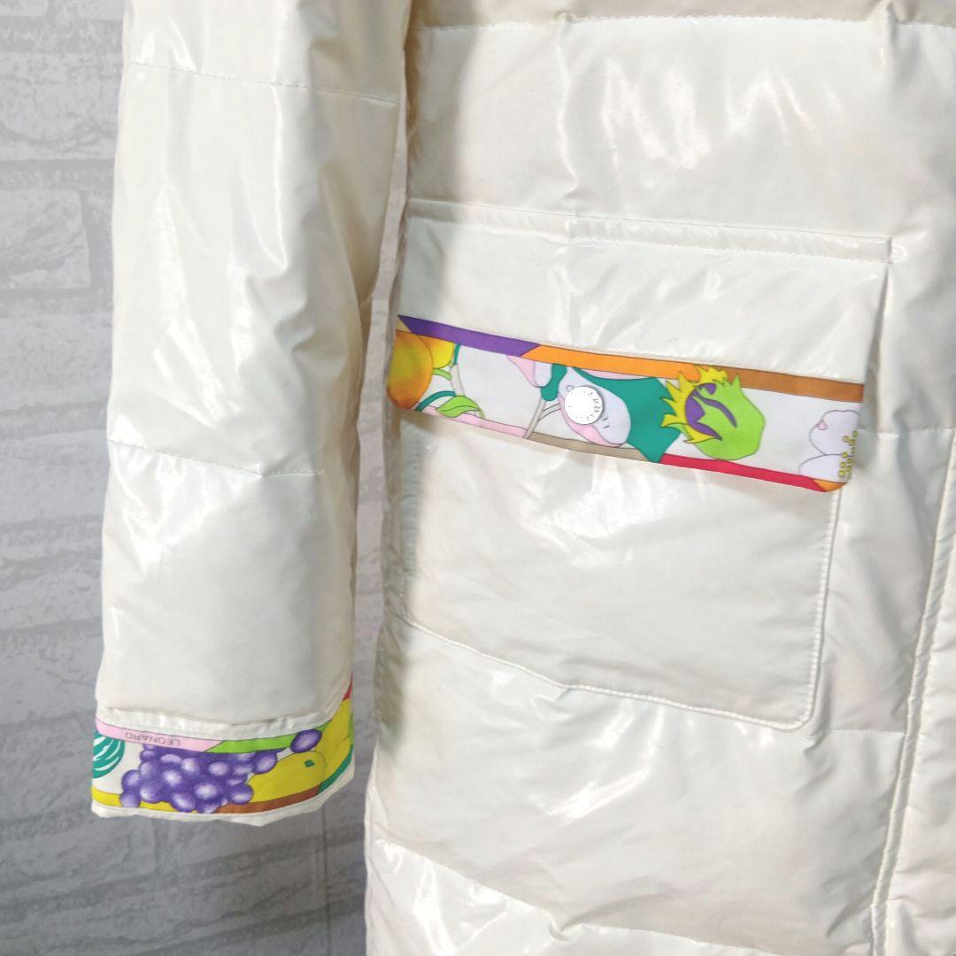 LEONARD SPORT　 訳あり良品✨️ダウンコート　アイボリー