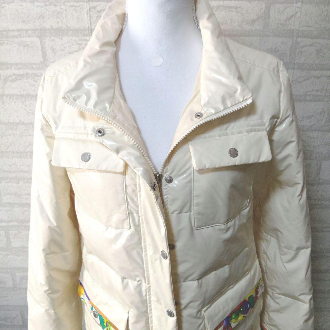 LEONARD SPORT　 訳あり良品✨️ダウンコート　アイボリー