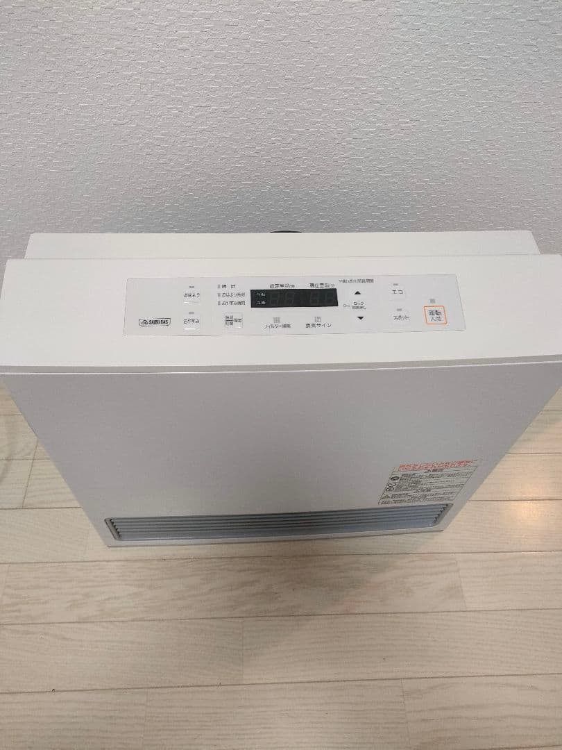 美品　リンナイ　ガスファンヒーター　RC-U5801E 都市ガス用