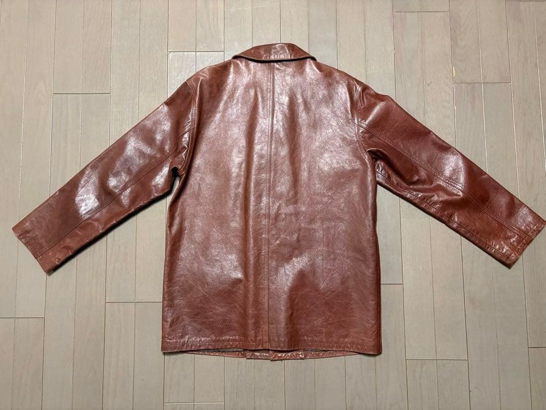 FULL COUNT レザージャケット　サイズ38 ブラウン