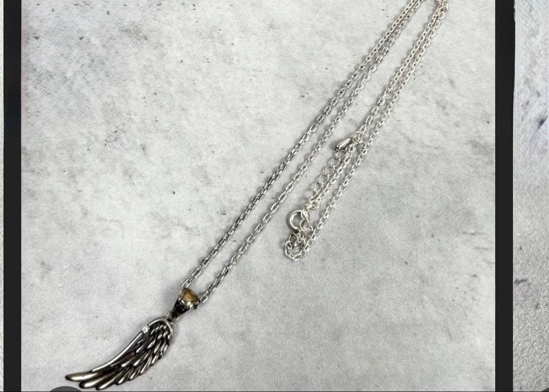 矢沢永吉翼デザイン シルバーネックレス
