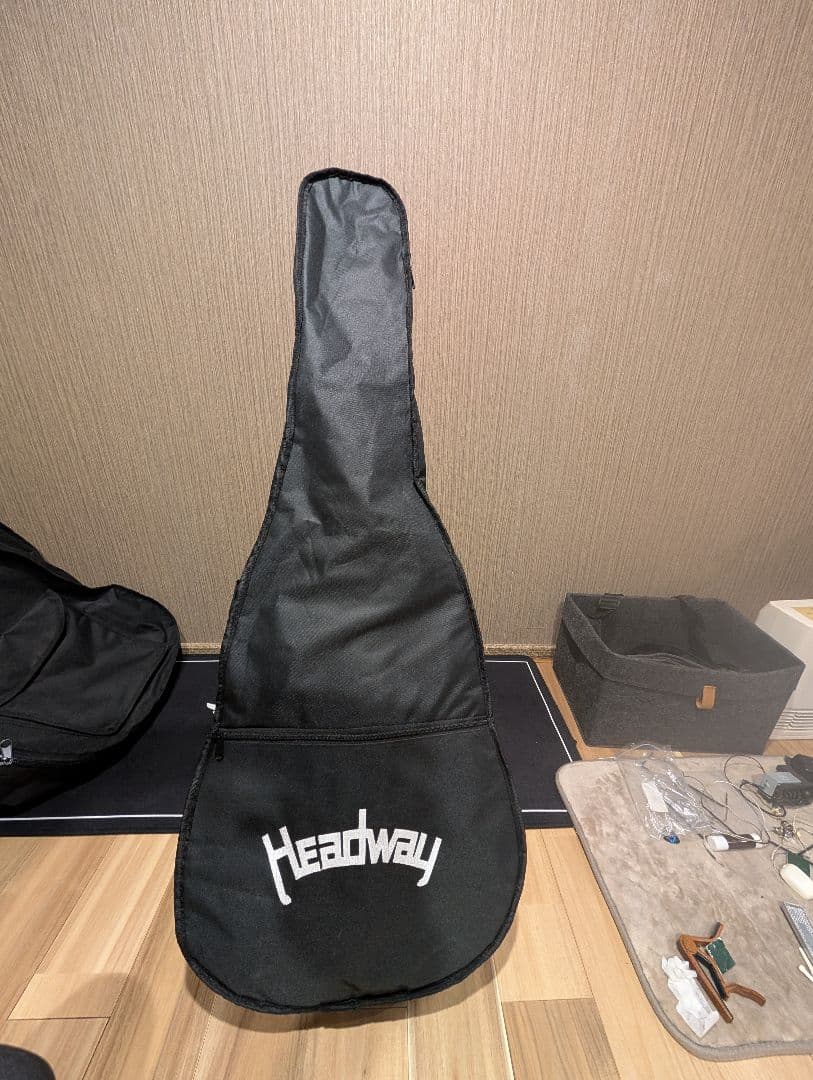 超美品　Headway　HD-25/NA 改FISHMANエレアコ ケース付