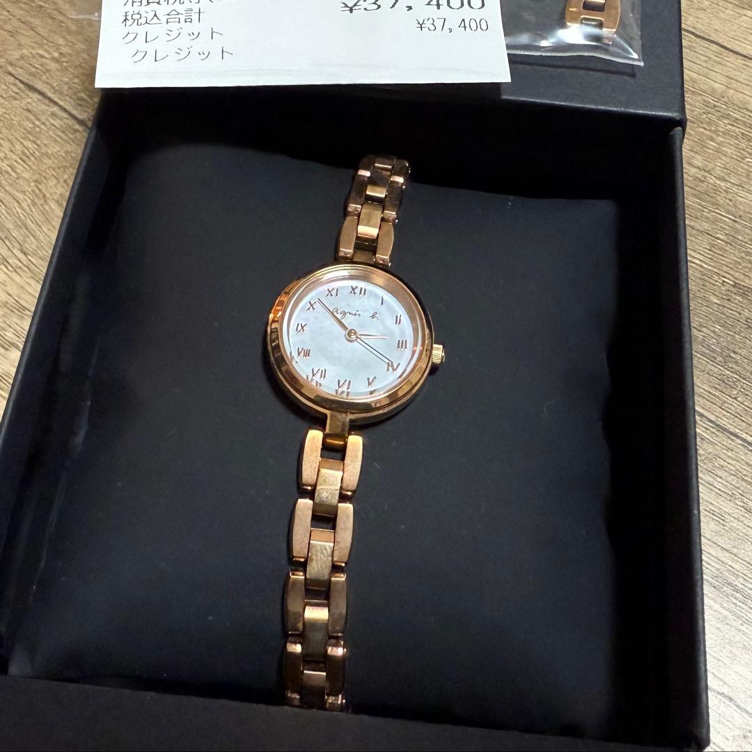 アニエスベー　レディース　腕時計　ソーラー