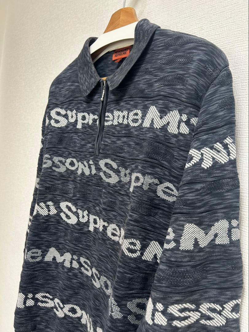 【希少】Supreme Missoni ハーフジップポロ Mサイズ