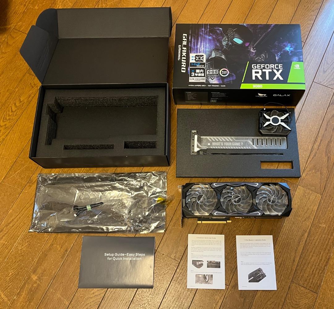 GALAKURO GeForce RTX 3080 nonLHR グラボ
