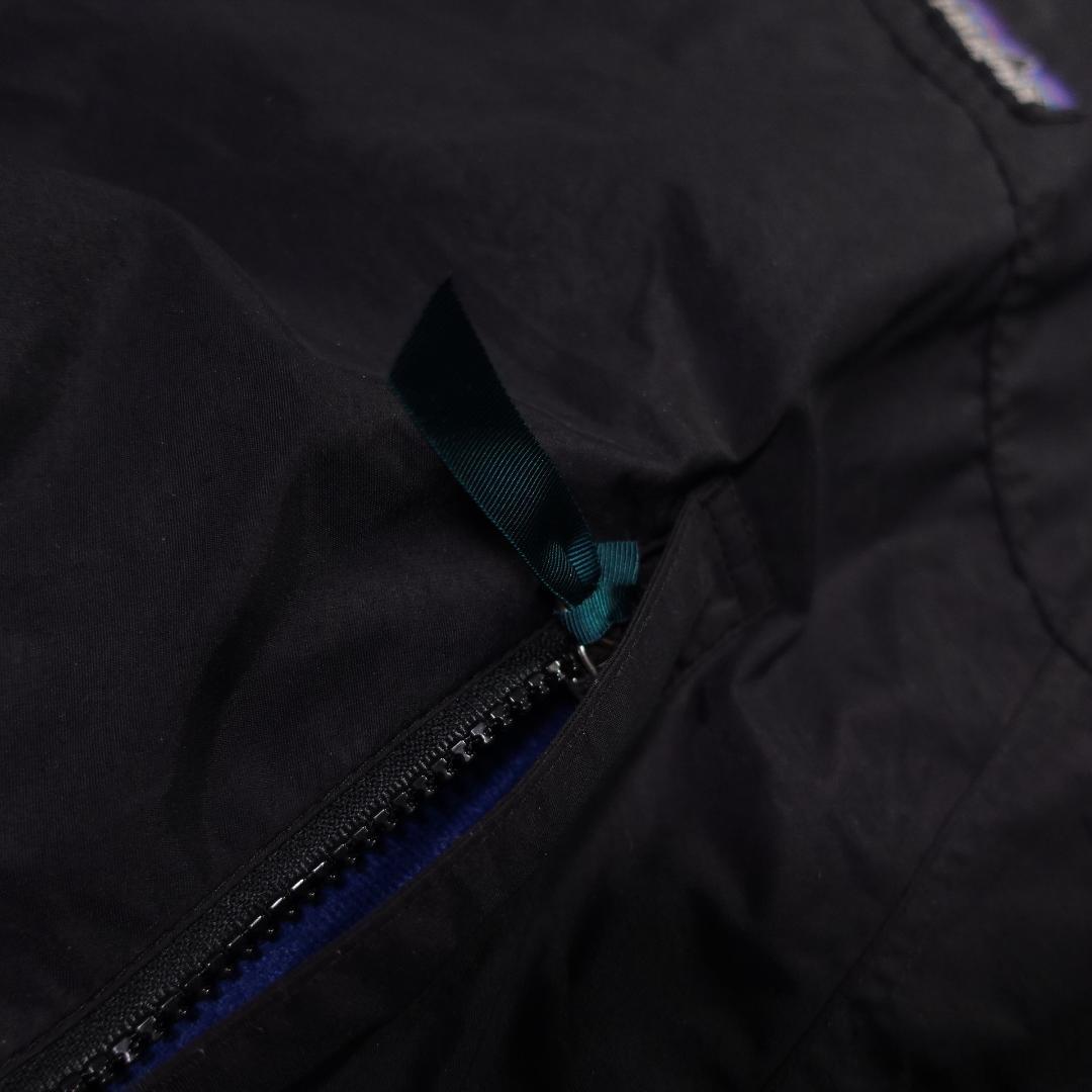Patagonia シェルドシンチラ ジャケット ブラック グリーン XXL