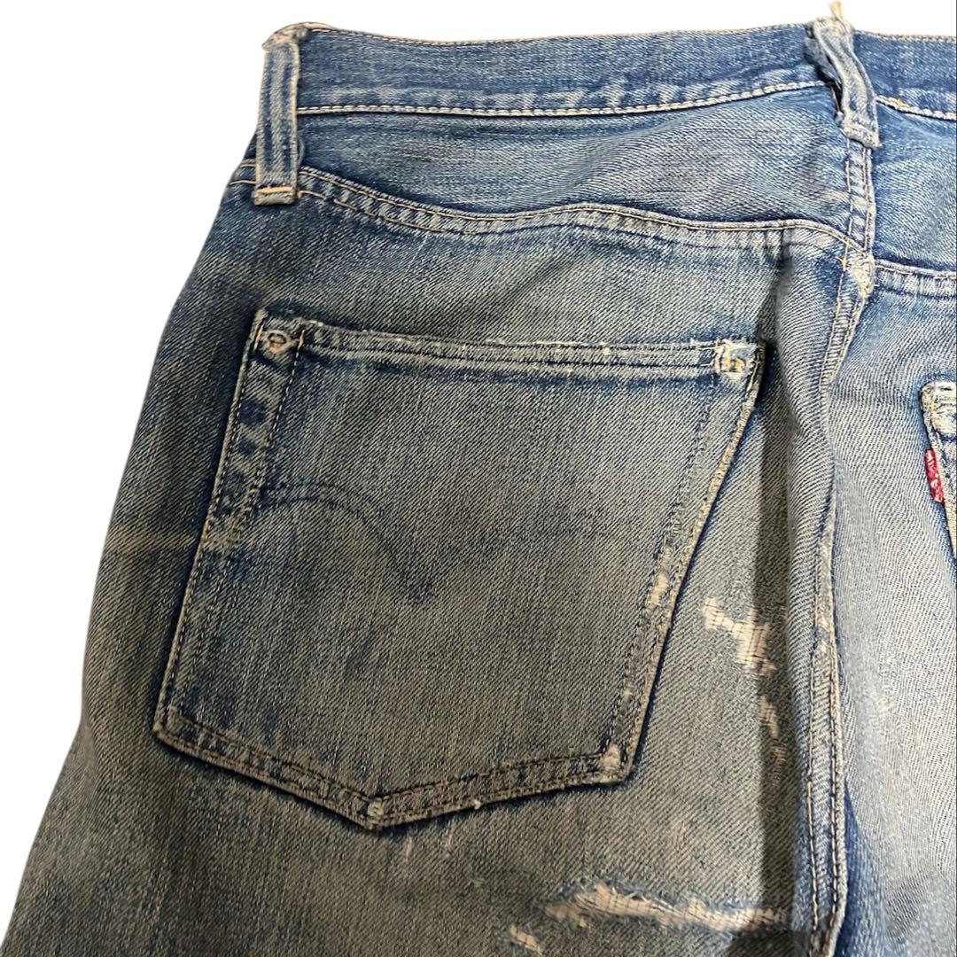 激*売様 リーバイス　501ZXX ヴィンテージ　デニムパンツ　リペア多数