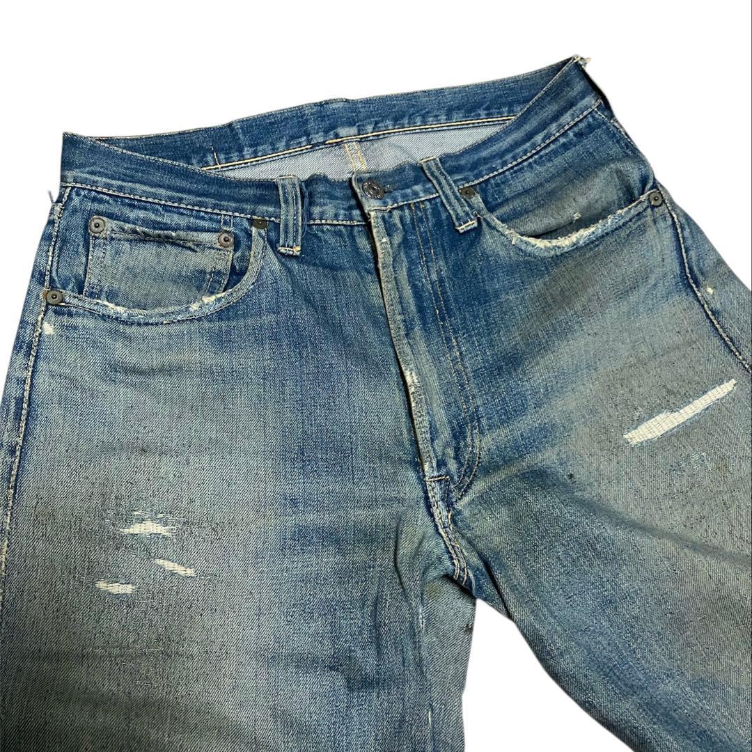 激*売様 リーバイス　501ZXX ヴィンテージ　デニムパンツ　リペア多数