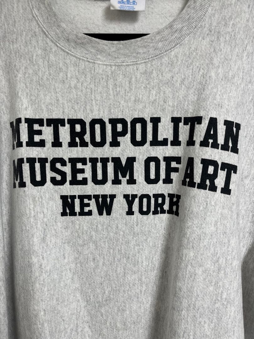 値下げ依頼OK‼️チャンピオン　リバース　メトロポリタン美術館　藤原ヒロシ着用