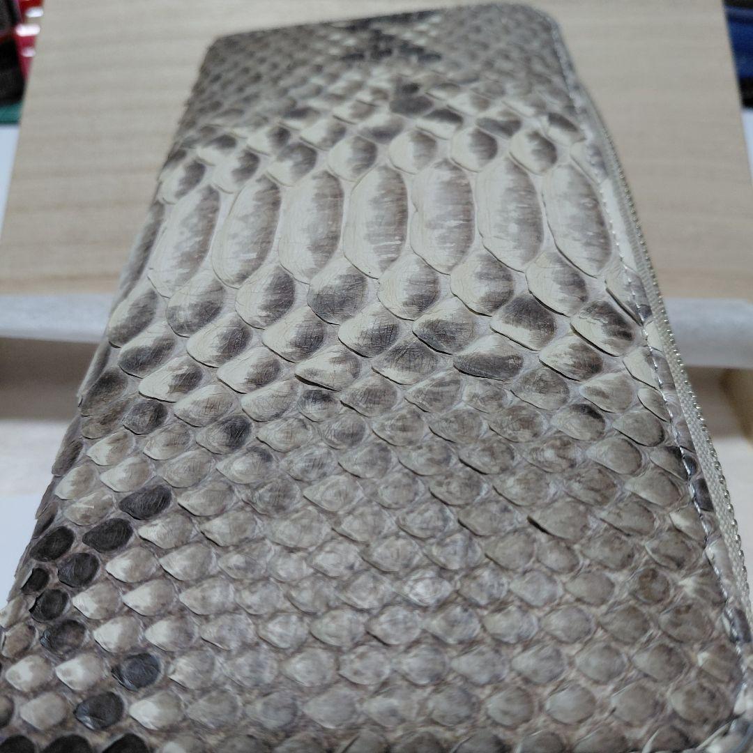 未使用に近い！ 東京クロコダイル ダイヤモンドパイソン長財布 蛇 巳 ヘビ へび