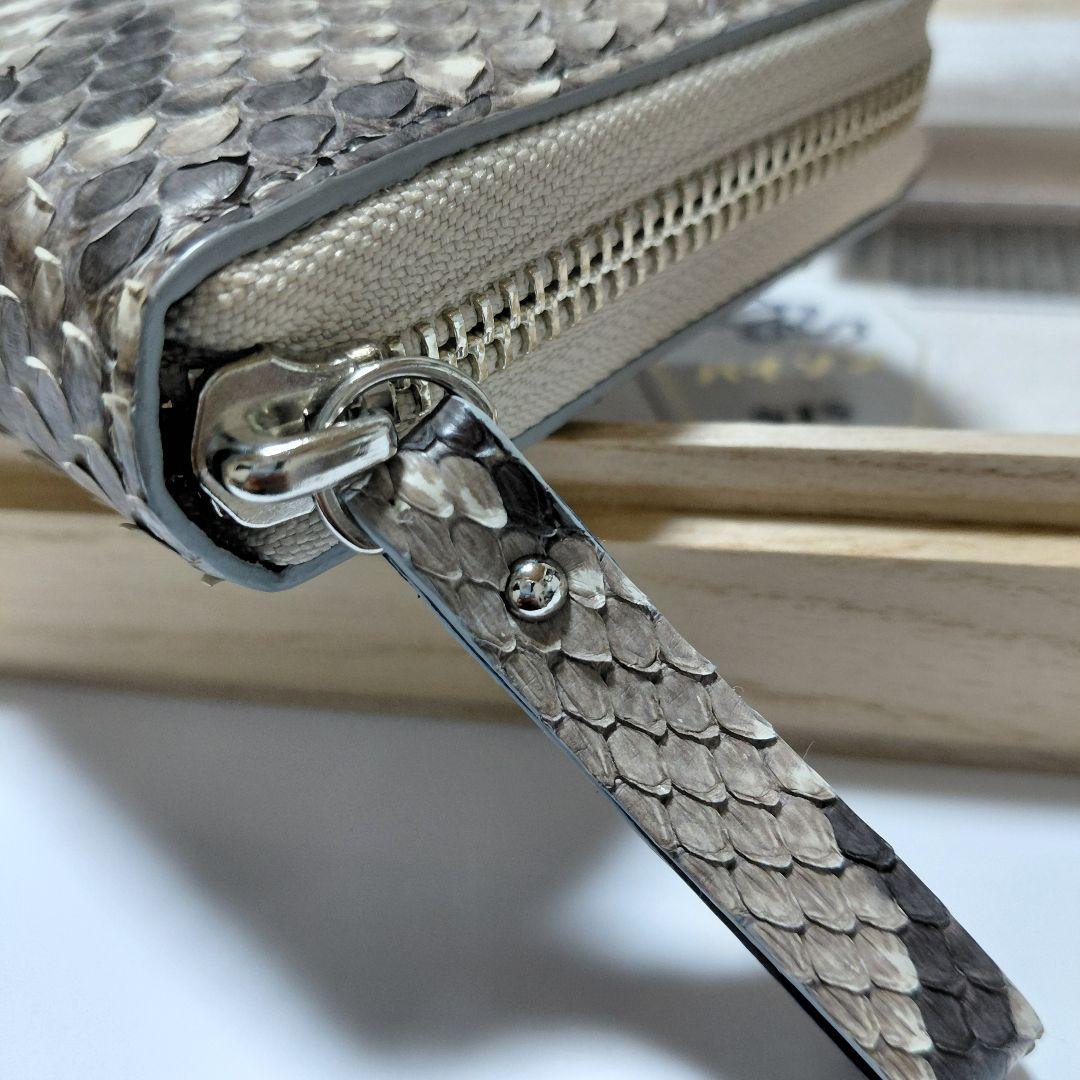 未使用に近い！ 東京クロコダイル ダイヤモンドパイソン長財布 蛇 巳 ヘビ へび