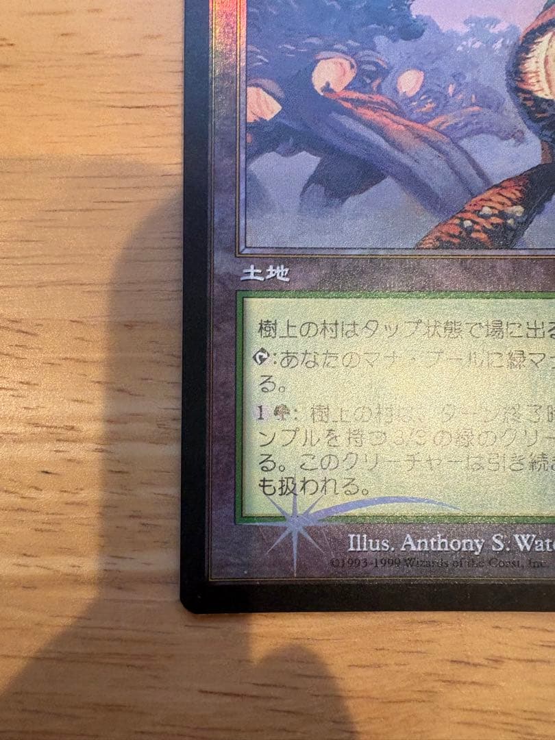 mtg 樹上の村 foil