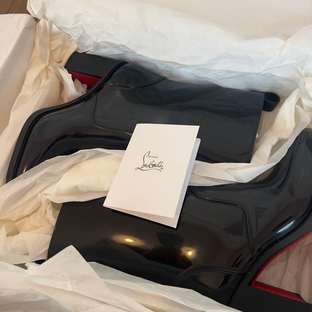 【Palace】【新品】クリスチャンルブタン⭐︎レインブーツ38