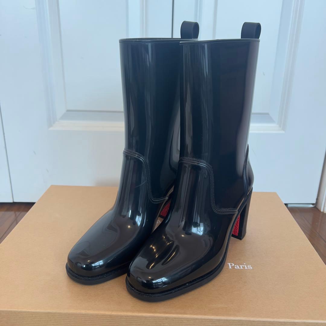 【Palace】【新品】クリスチャンルブタン⭐︎レインブーツ38