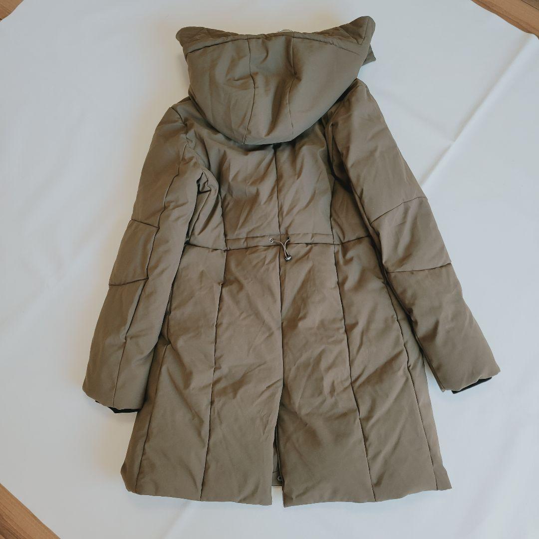 【新品】コールハーン 防水 中綿モッズコート L オリーブカーキ