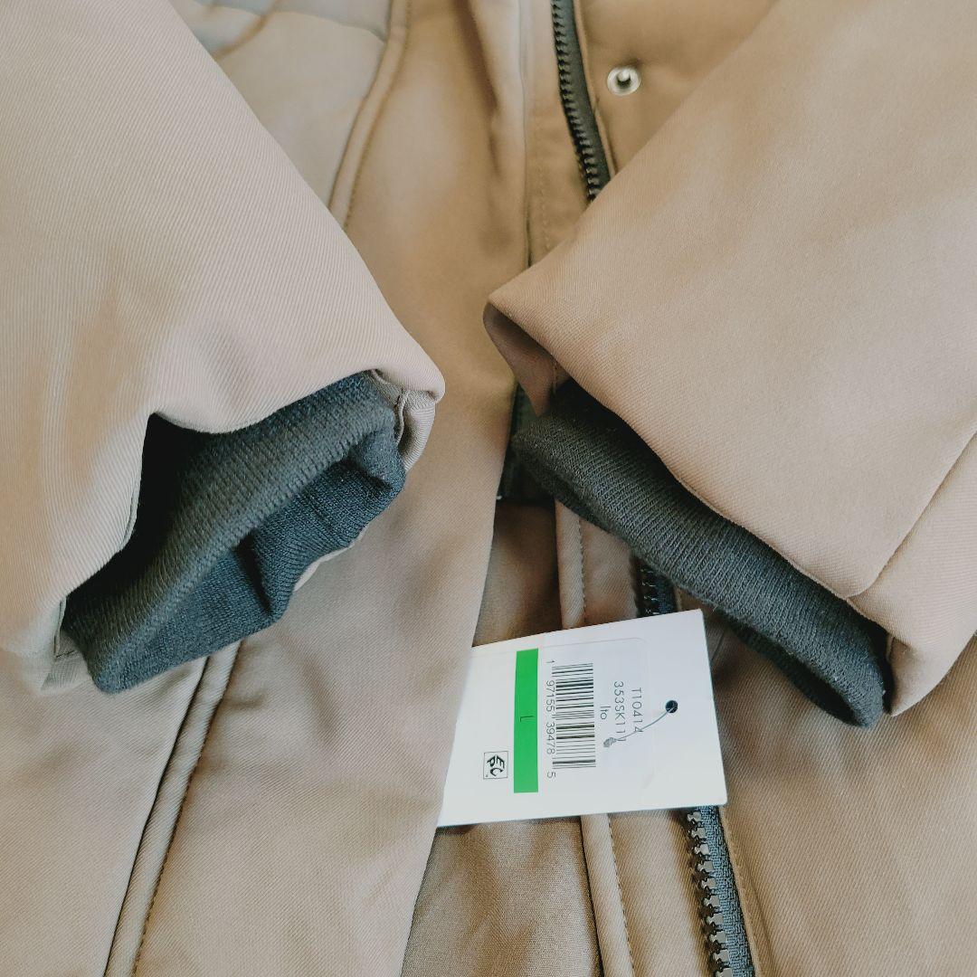 【新品】コールハーン 防水 中綿モッズコート L オリーブカーキ