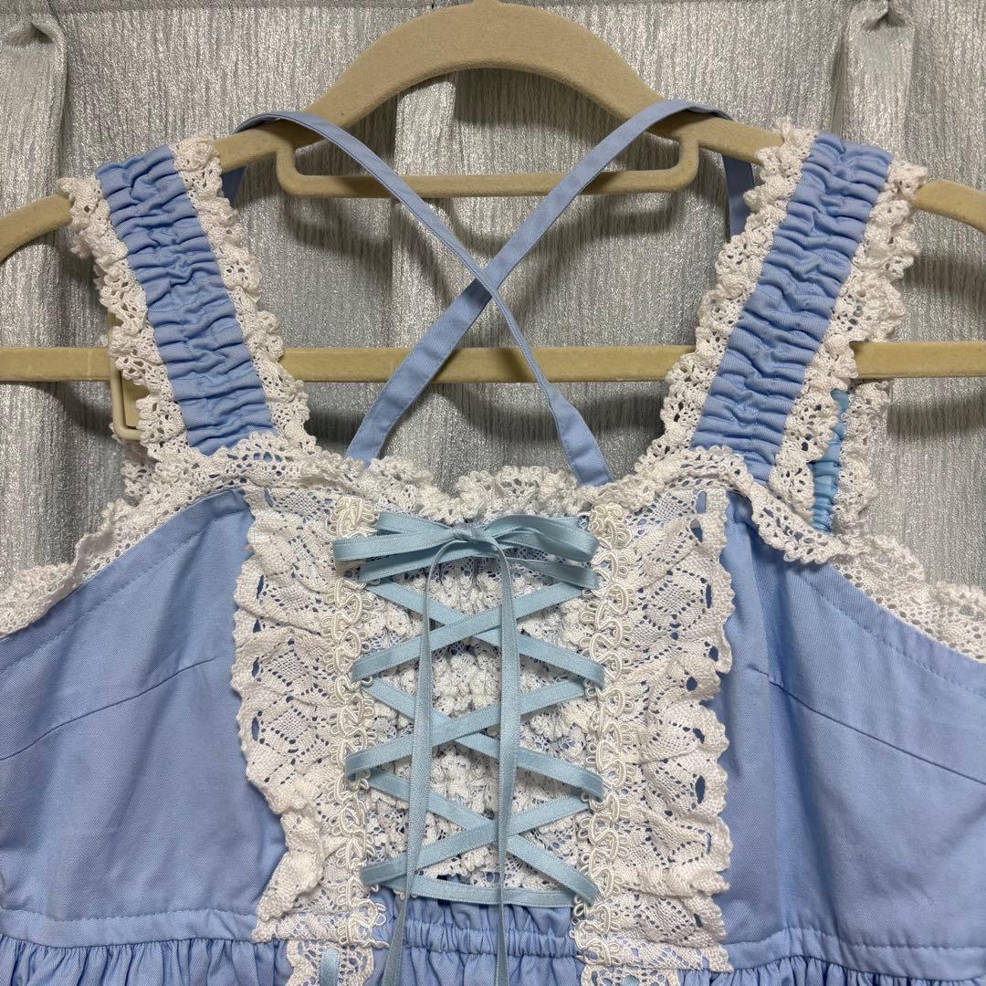 真*】様 BABY ベビードールJSK サックス