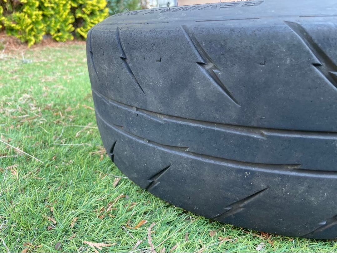 RAYS RE30 15インチ 7J+28 195/55R15 シバタイヤ付