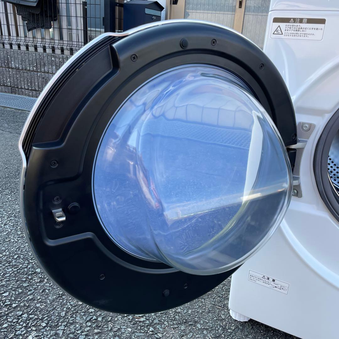 ニトリ2025年製10㎏ドラム式洗濯乾燥機 乾燥5㎏ 使用3ヶ月極美品 送料無料