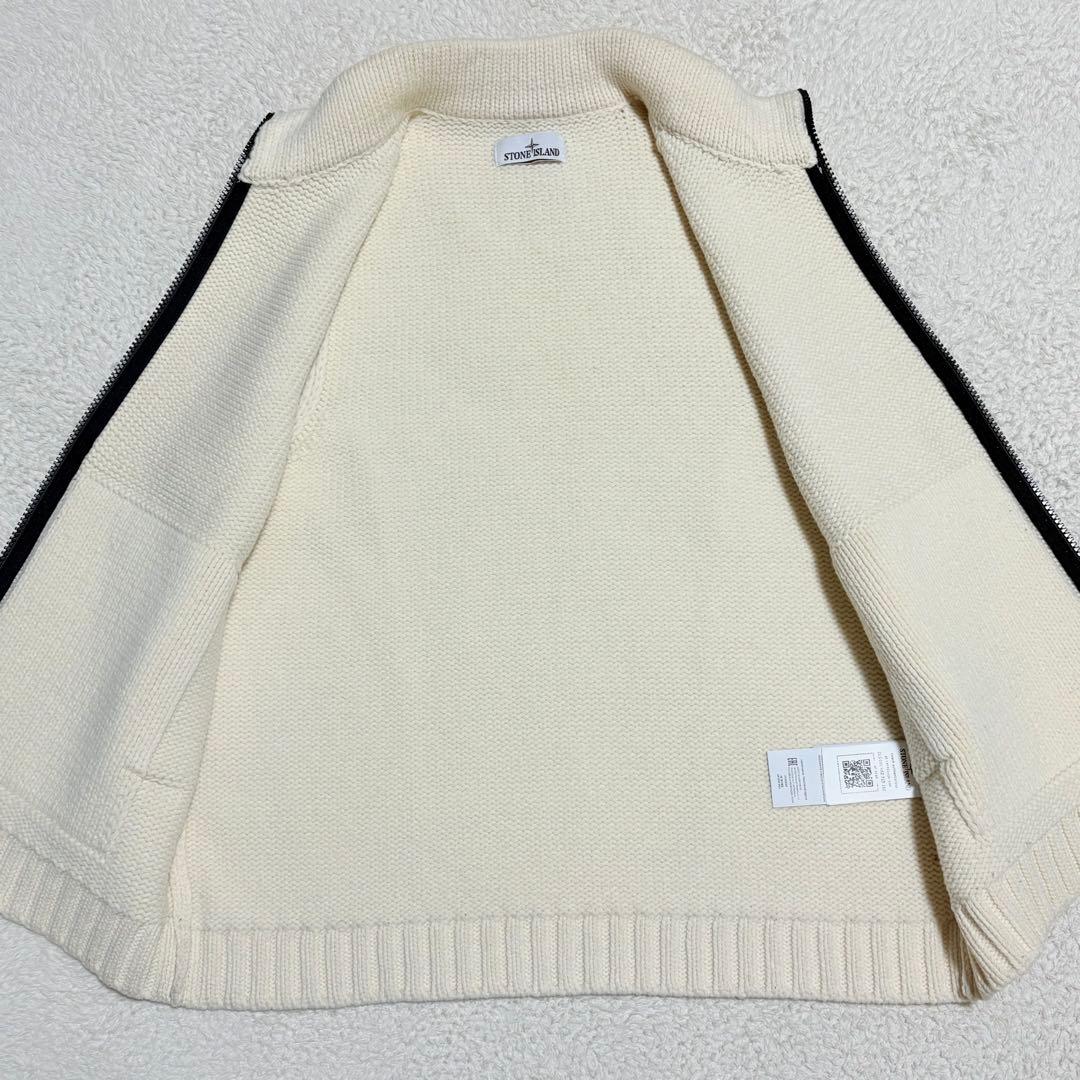 STONE  ストーンアイランド　ダブルジップ　ニットベスト　Ｌ