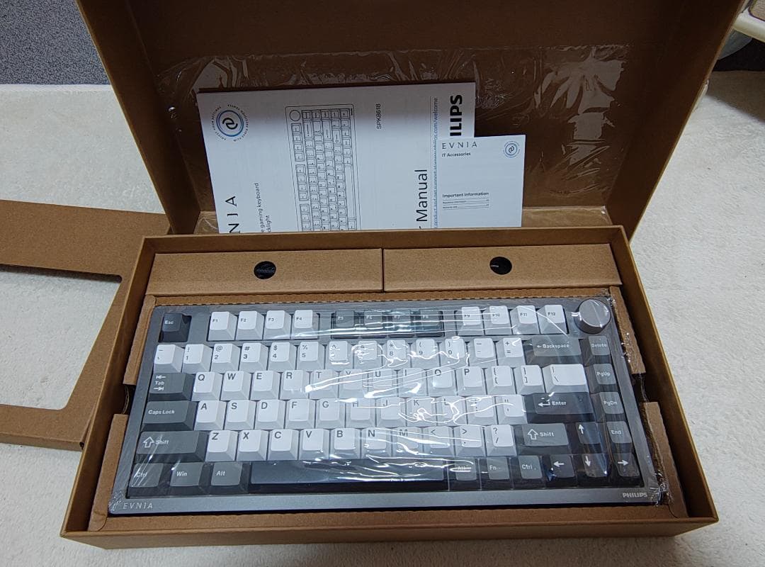 新品 PHILIPS メカニカルキーボード SPK8618