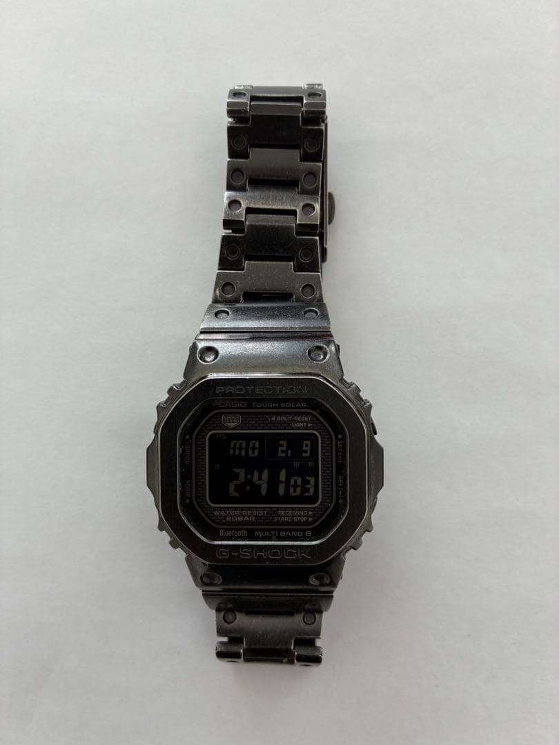 G-SHOCKフルメタルスクエアGMW-B5000 エイジド加工モデル